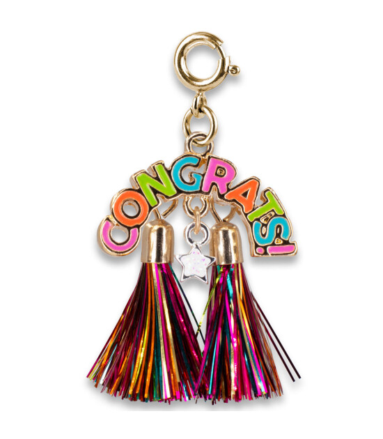Charm It! Kolye & Bileklik Charm // Gold Congrats