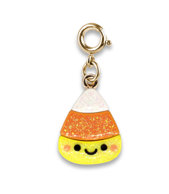 Charm It! Kolye & Bileklik Charm // Gold Glitter Candy Corn