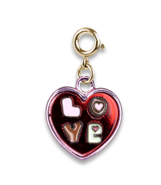 Charm It! Kolye & Bileklik Charm // Gold Box of Chocolates