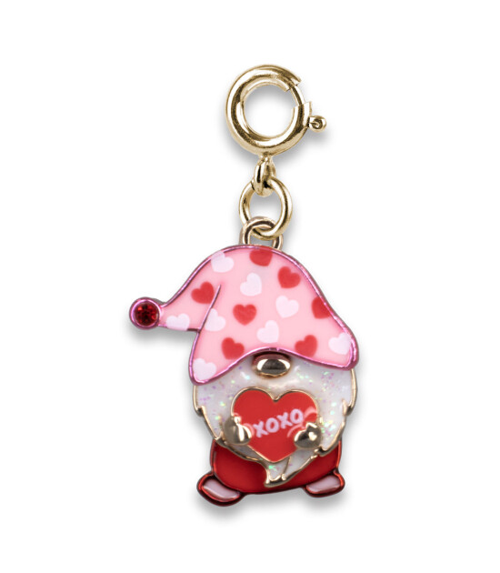 Charm It! Kolye & Bileklik Charm // Gold Swivel Love Gnome