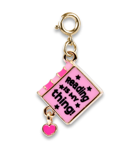 Charm It! Kolye & Bileklik Charm // Gold Book