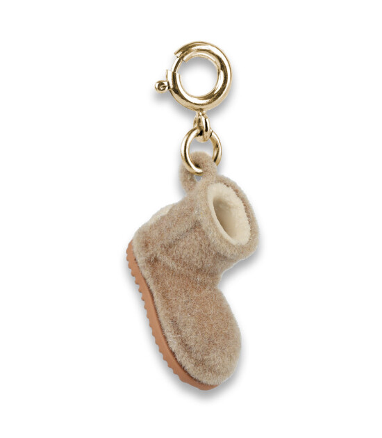 Charm It! Kolye & Bileklik Charm // Gold Furry Bootie