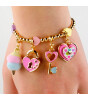 Charm It! Kolye & Bileklik Charm // Gold Cotton Candy