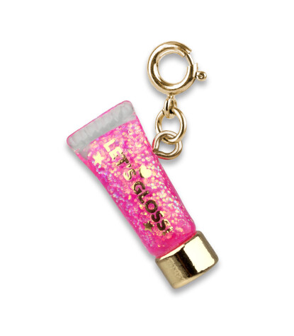 Charm It! Kolye & Bileklik Charm // Gold Glitter Lip Gloss