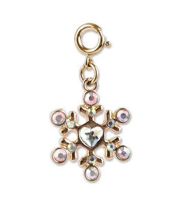 Charm It! Kolye & Bileklik Charm // Gold Snowflake