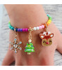 Charm It! Kolye & Bileklik Charm // Gold Snowflake