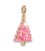 Charm It! Kolye & Bileklik Charm // Gold Pink New Year Tree