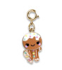 Charm It! Kolye & Bileklik Charm // Gold Swivel Gingerbread Man