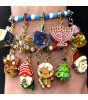 Charm It! Kolye & Bileklik Charm // Gold Swivel Gingerbread Man
