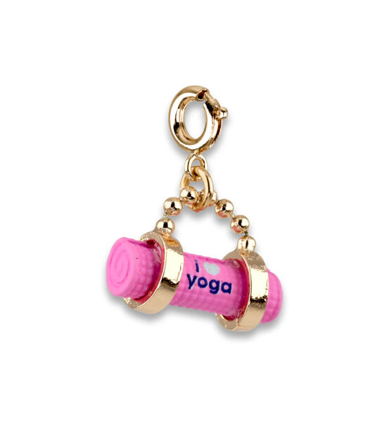 Charm It! Kolye & Bileklik Charm // Gold Yoga Mat
