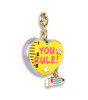 Charm It! Kolye & Bileklik Charm // Gold You Rule Heart