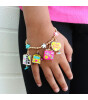 Charm It! Kolye & Bileklik Charm // Gold You Rule Heart