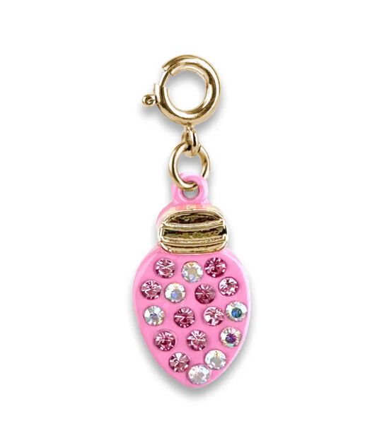 Charm It! Kolye & Bileklik Charm // Gold Christmas Light