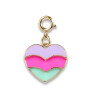 Charm It! Gold Swivel Heart Charm