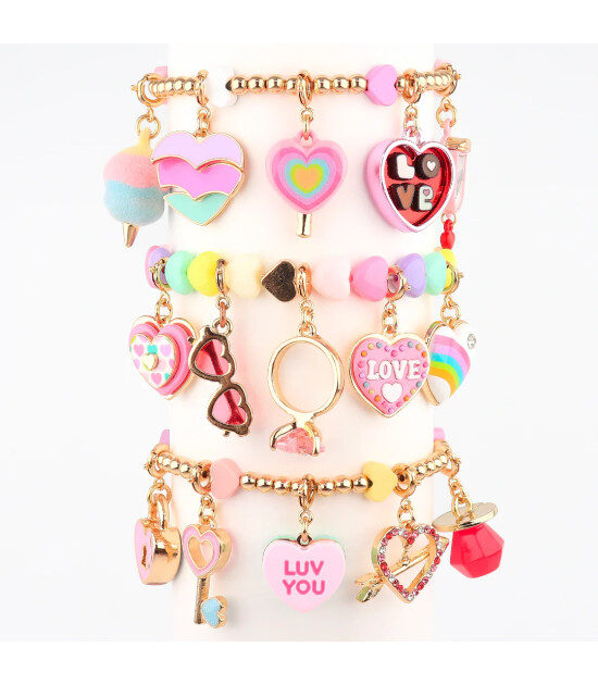 Charm It! Gold Swivel Heart Charm
