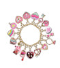 Charm It! Gold Swivel Heart Charm