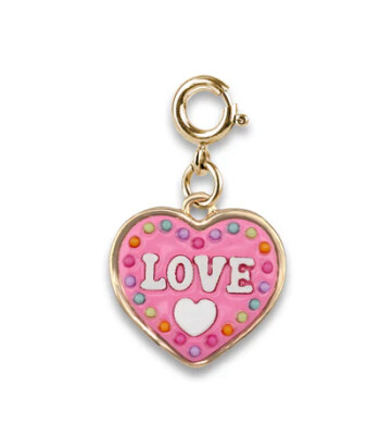 Charm It! Gold Love Sugar Cookie Charm