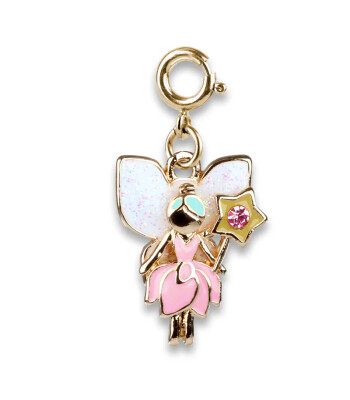 Charm It! Kolye & Bileklik Charm // Gold Glitter Fairy