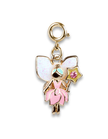 Charm It! Kolye & Bileklik Charm // Gold Glitter Fairy