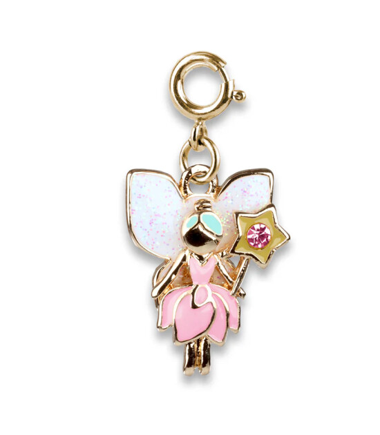 Charm It! Kolye & Bileklik Charm // Gold Glitter Fairy