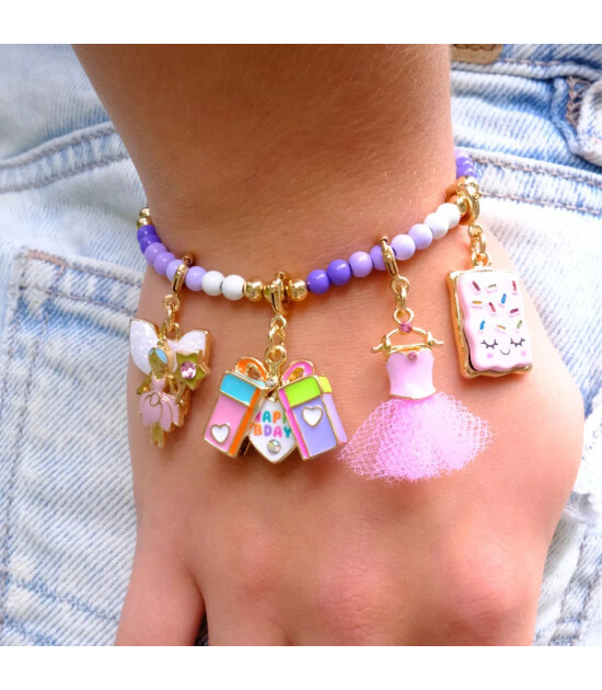 Charm It! Gold Toaster Cake Charm