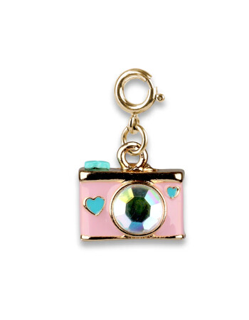 Charm It! Kolye & Bileklik Charm // Gold Camera