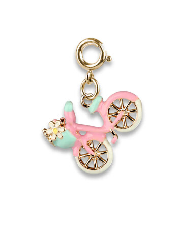 Charm It! Kolye & Bileklik Charm // Gold Bicycle