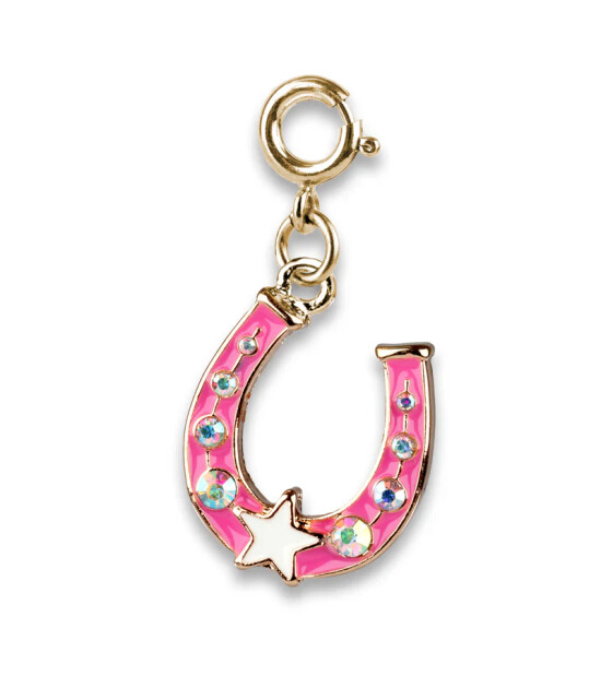 Charm It! Kolye & Bileklik Charm // Gold Horseshoe