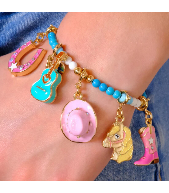 Charm It! Kolye & Bileklik Charm // Gold Horseshoe