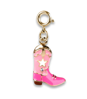 Charm It! Kolye & Bileklik Charm // Gold Cowboy Boot