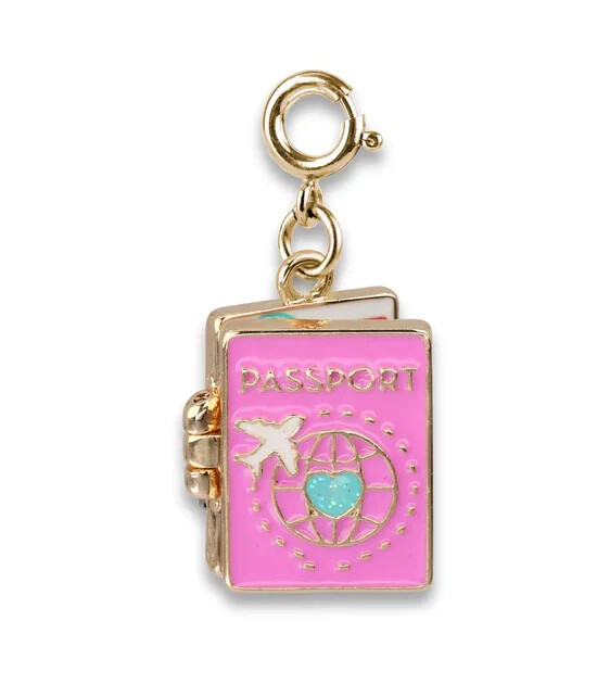 Charm It! Gold Passport Charm