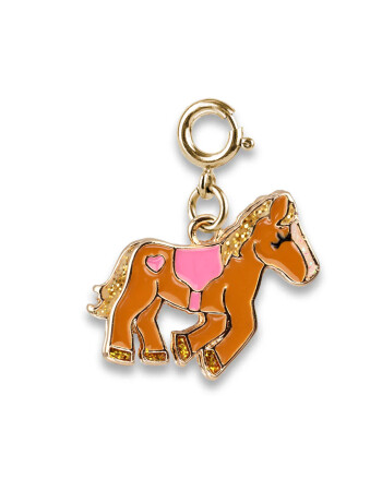 Charm It! Gold Horse Charm