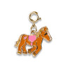 Charm It! Gold Horse Charm