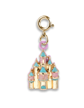 Charm It! Gold Fairytale Castle Charm