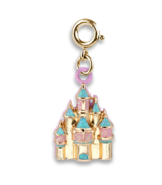 Charm It! Gold Fairytale Castle Charm