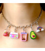 Charm It! Zincir Choker Kolye // Silver