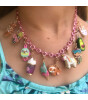 Charm It! Zincir Kolye // Pink