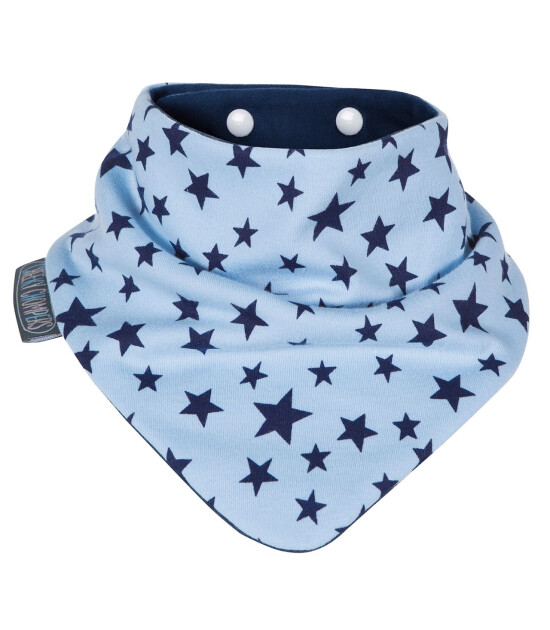 Cheeky Chompers NeckeBIB Önlük Set // Blue Stars & Stripes