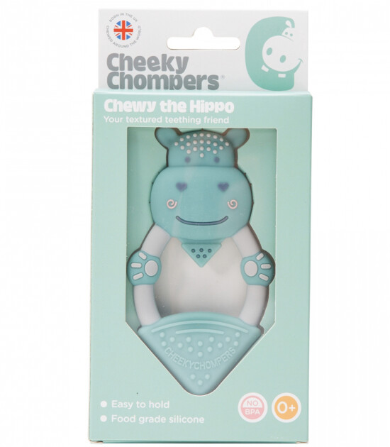 Cheeky Chompers Diş Kaşıyıcı // Hippo