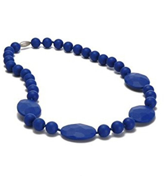 Chewbeads Diş Kaşıyıcı-Perry Kolye/Cobalt