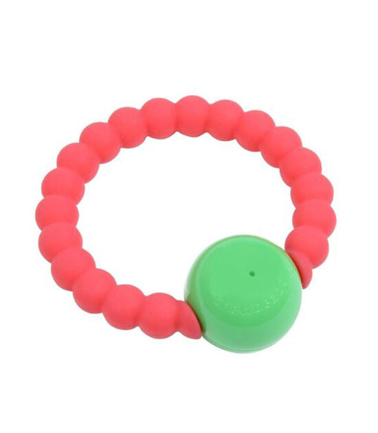 Chewbeads Diş Kaşıyıcı Mercer Çıngırak - Punchy Pink