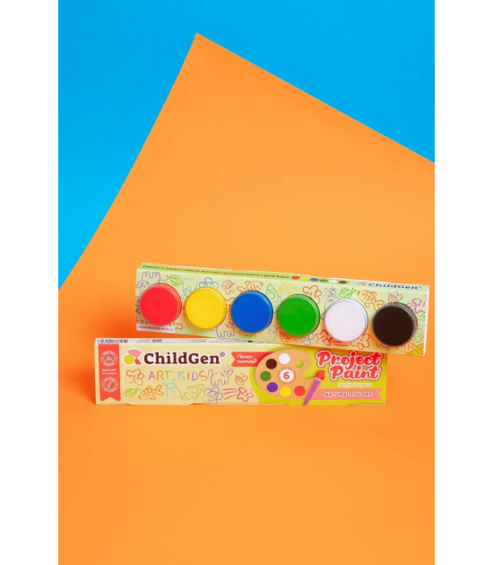 Childgen Doğal Proje Boyası 6X25 ML