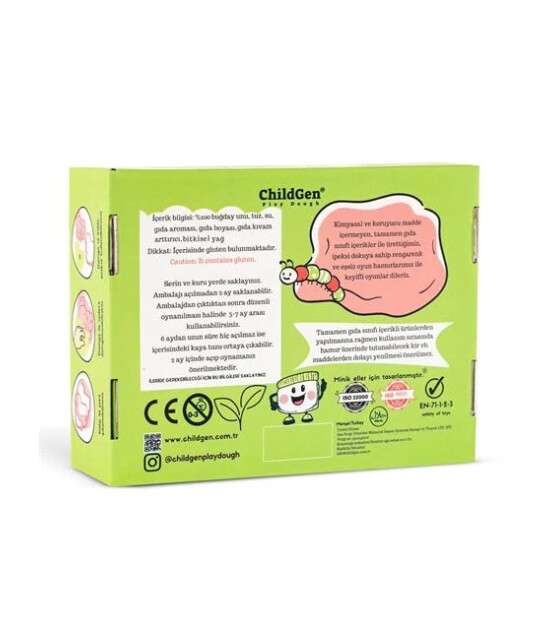 ChildGen Premium Doğal Oyun Hamur Set // Uzay