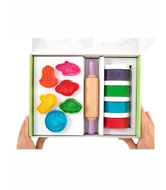 ChildGen Premium Doğal Oyun Hamur Set // Uzay