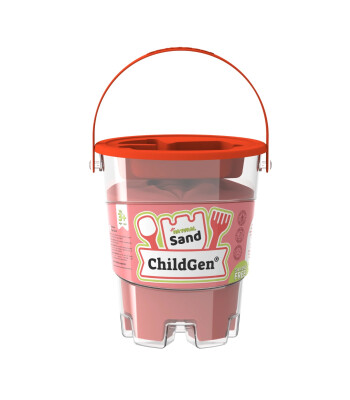 Childgen Kinetik Kum 500 Gr -Kırmızı