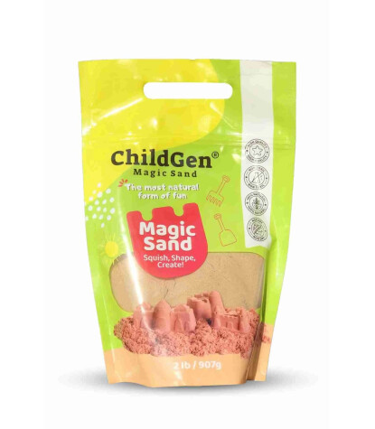 Childgen Kinetik Kum RefillPack 907 gr - Natural