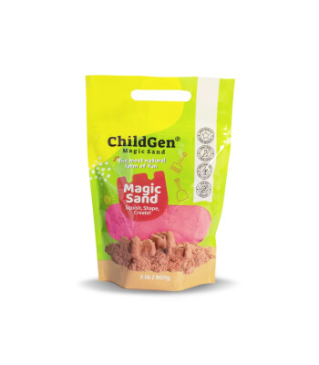 Childgen Kinetik Kum RefillPack  907 gr - Pembe
