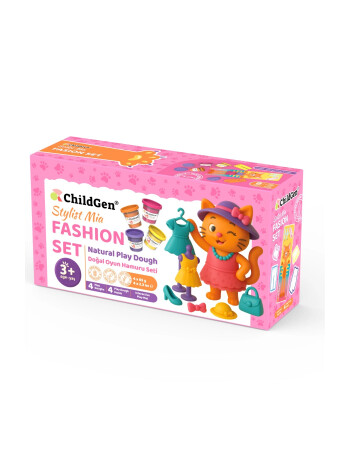 Childgen Doğal Oyun Hamuru Sevimli Patiler - Fashion Set