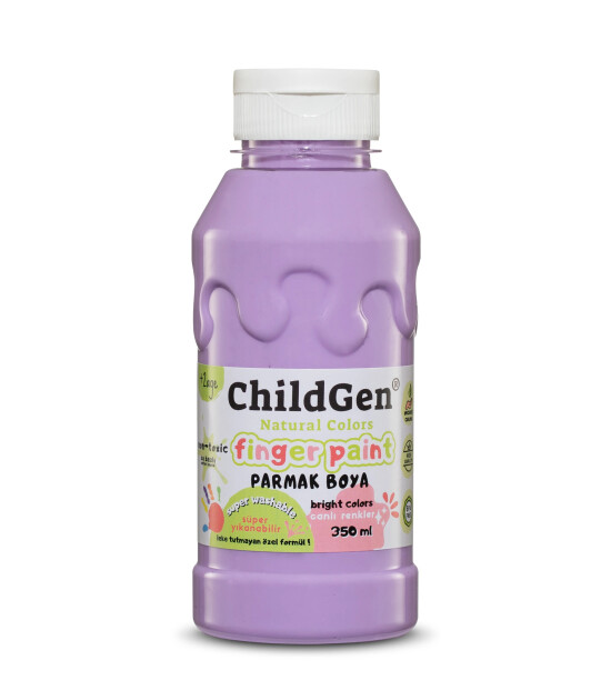 ChildGen Yıkanabilir Parmak Boya Set (3 Adet) // Pastel2