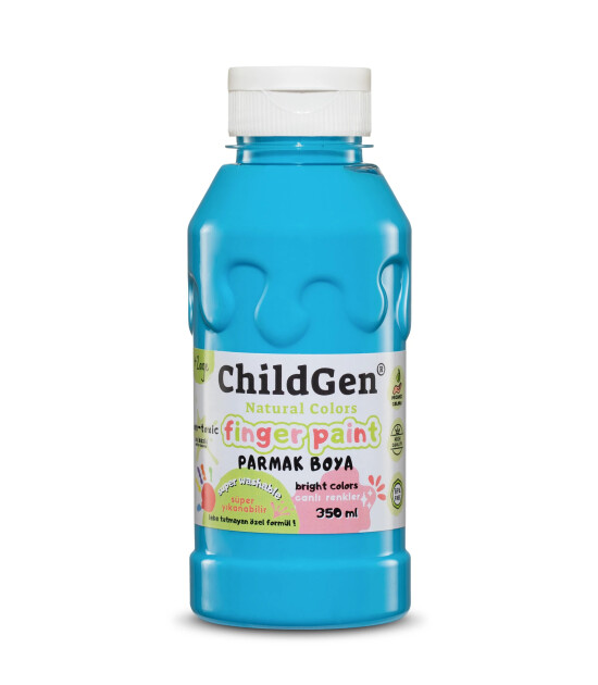 ChildGen Yıkanabilir Parmak Boya Set (3 Adet) // Pastel2